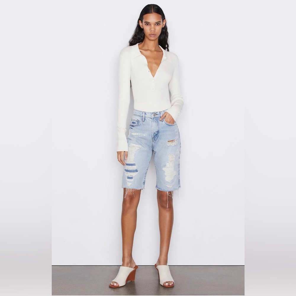 Frame Le Vintage Bermuda Shorts NWT